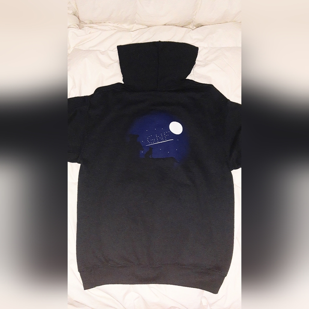 Midnight cat hoodie (GNF 9mil merch)